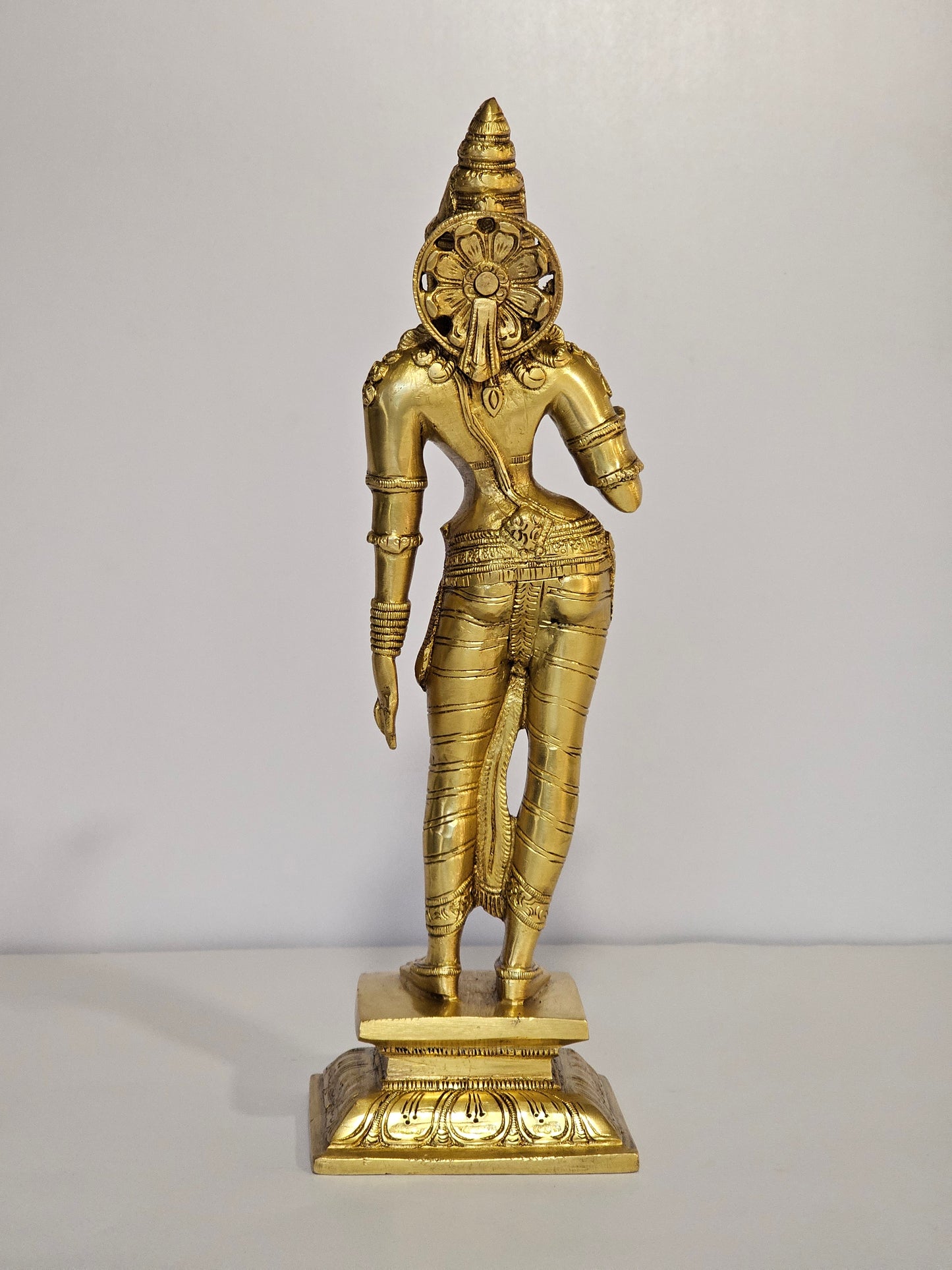 13" Parvati Devi in Brass