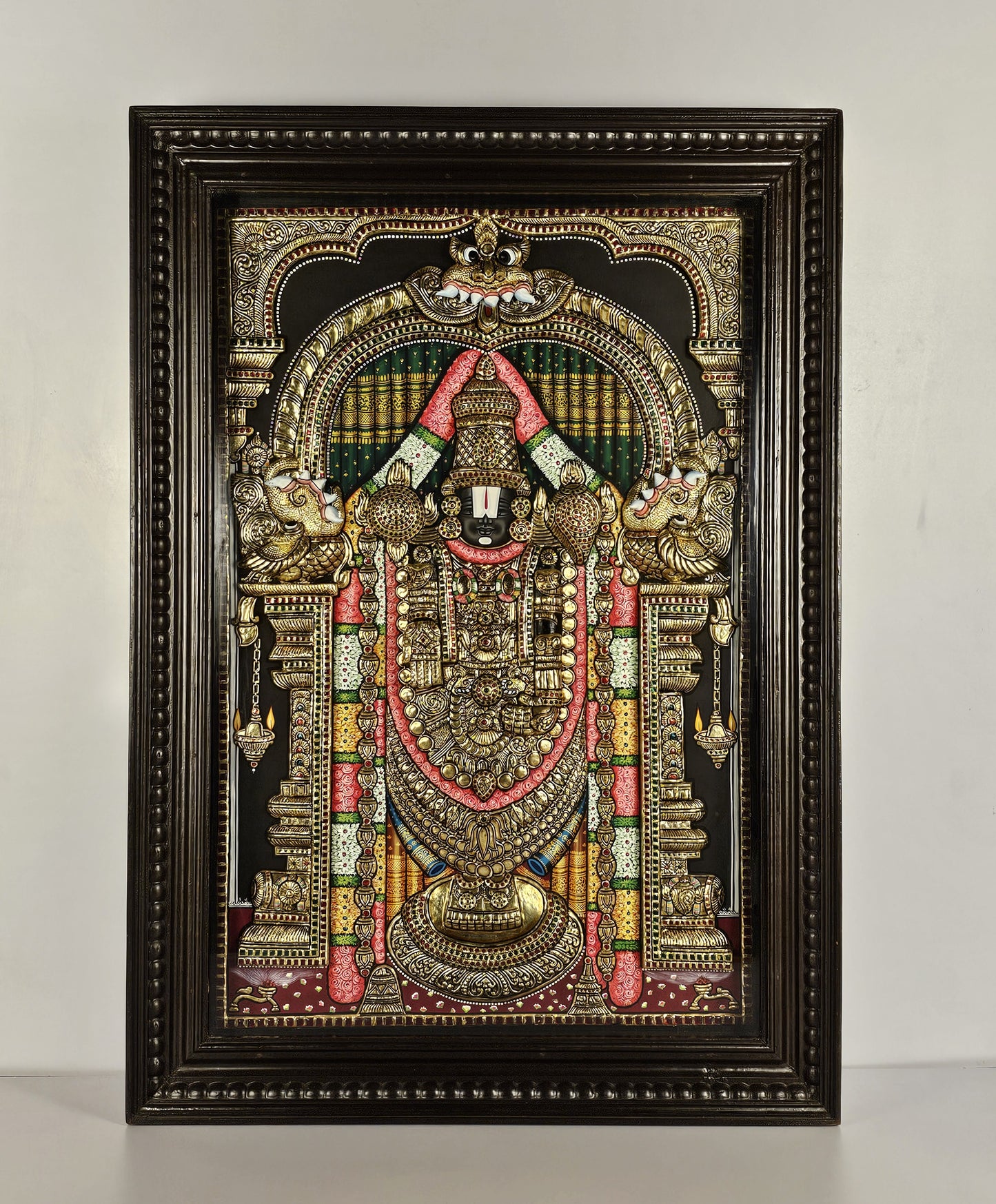 41" Balaji Tanjore Painting with  22K  Gold work