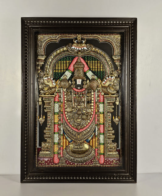 41" Balaji Tanjore Painting with  22K  Gold work