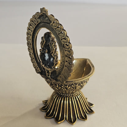 4.5"Lakshmi Arch Diya In Brass