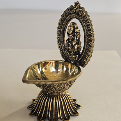 4.5"Lakshmi Arch Diya In Brass