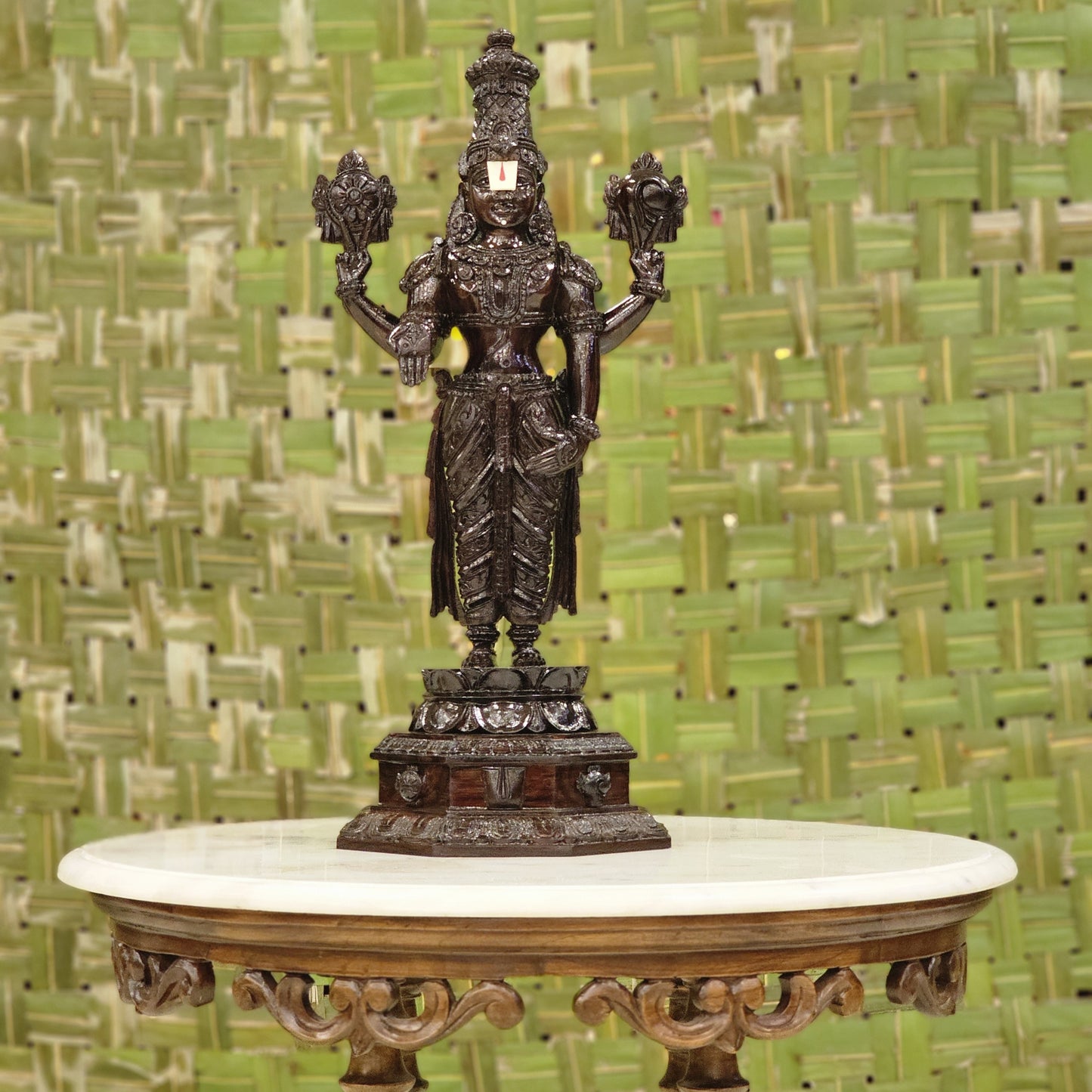 30" Kalyana Venakteswara Swamy In Rose wood