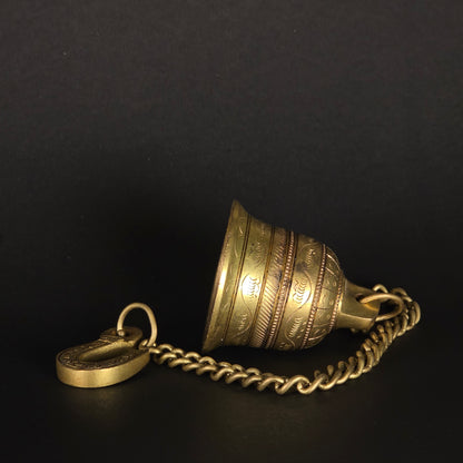 3" Temple Bell  In Brass.
