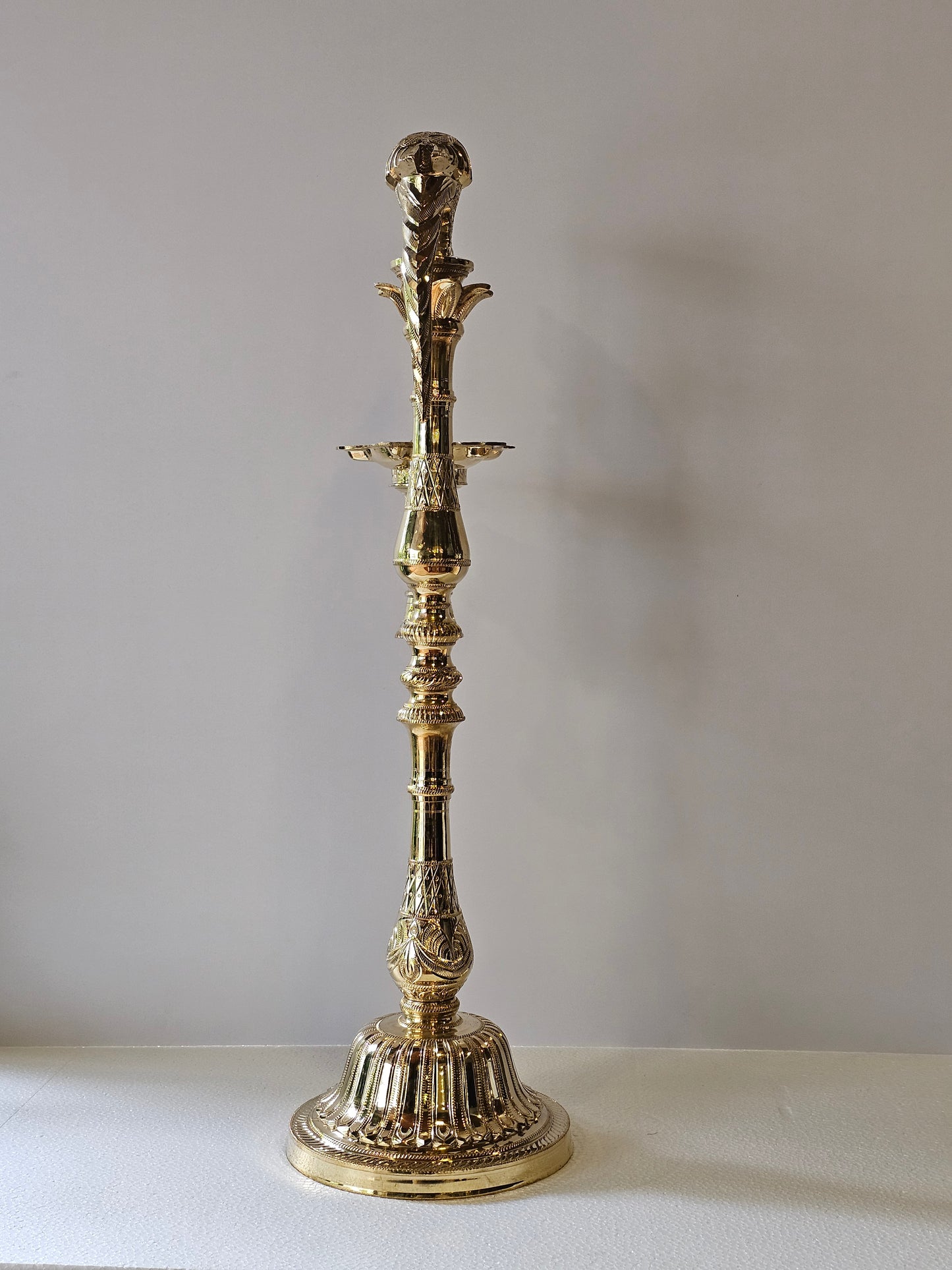 30" Parrot Lamp in Bronze