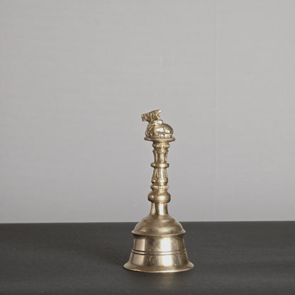 5" Nandi Hand Bell  In Brass.
