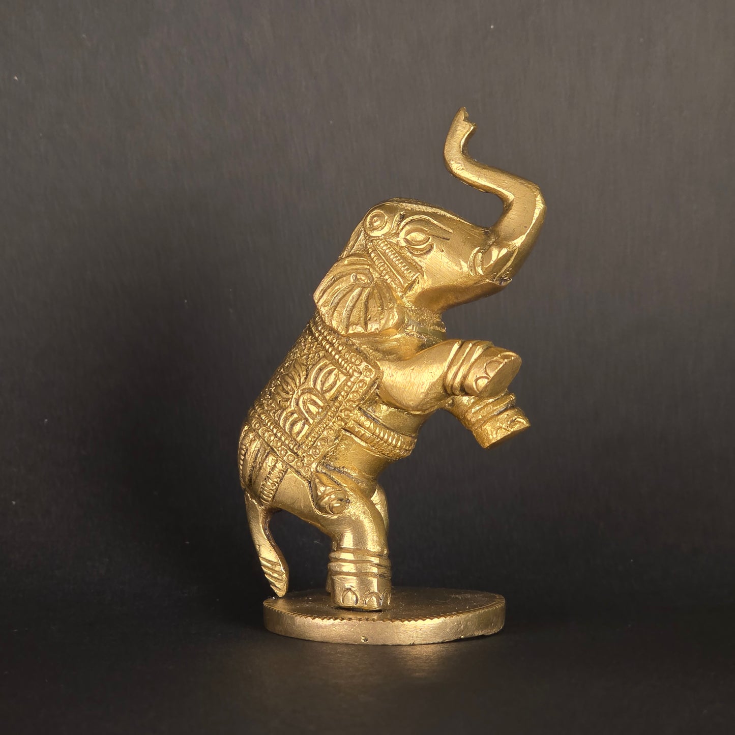 4" Elephant  In Brass.