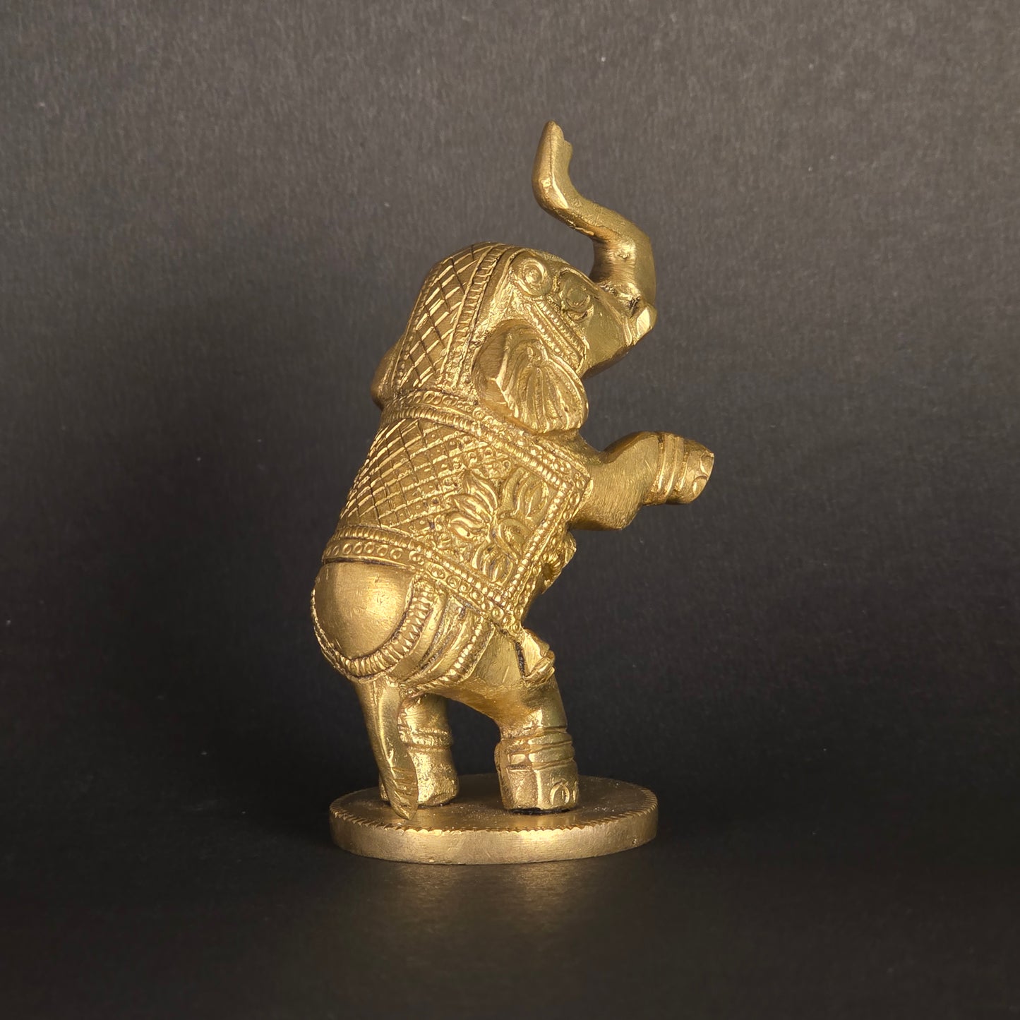 4" Elephant  In Brass.
