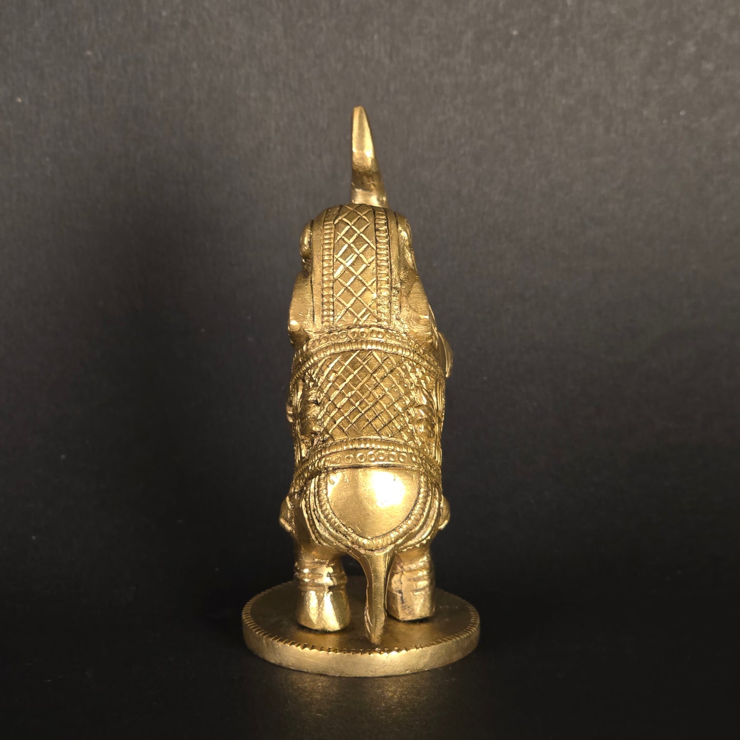 4" Elephant  In Brass.