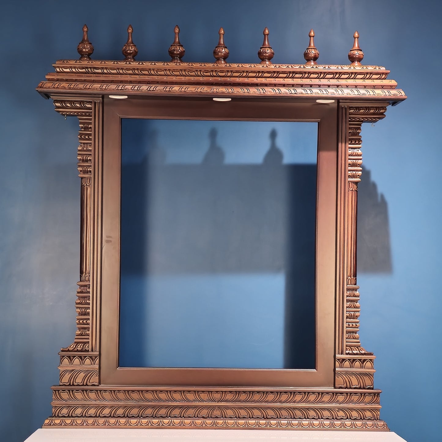 80" Pooja Mandir in Teak Wood